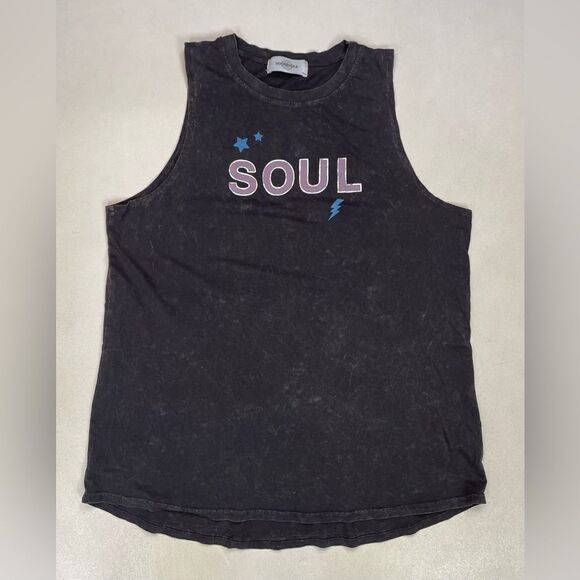 Soulcycle Soul Tank Top Women Large Black - Picture 1 of 6